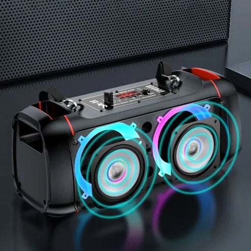 10W, rechargeable speaker, LED lights, KSC-689