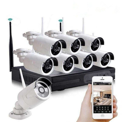 4K, CCTV, camera system, 8 cameras, DVR 8 channels, Andowl Q-S80PRO