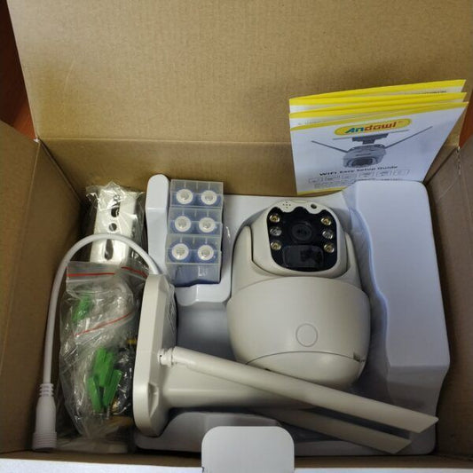 WIFI, IPTZ, solar camera, mobile app , Andowl Q-S33