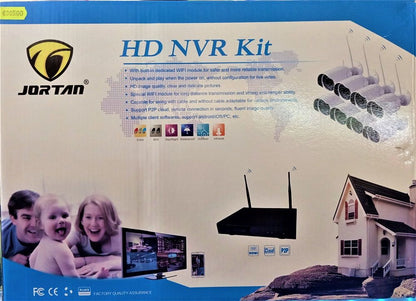 WiFi, 8 cameras, HD POE NVR, wi-fi built-in, dvr