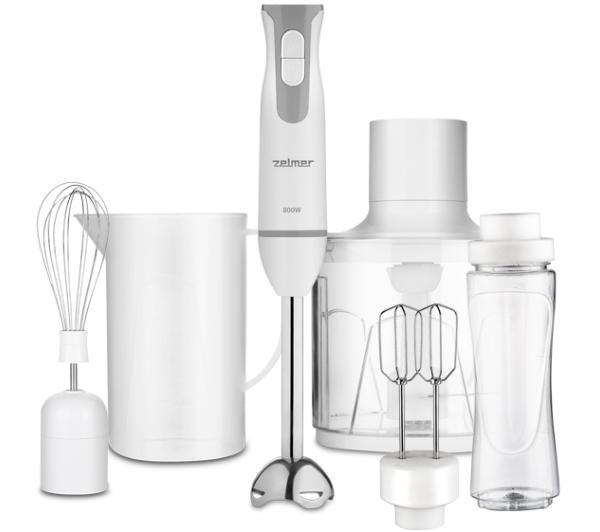 Zelmer ZHB4555S 6-Piece Hand Blender Set – 800W