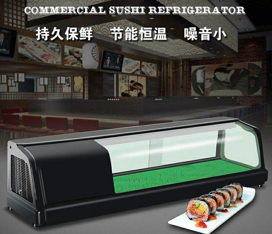120LT, display fridge, 120W, commercial, sushi cabinet, HM
