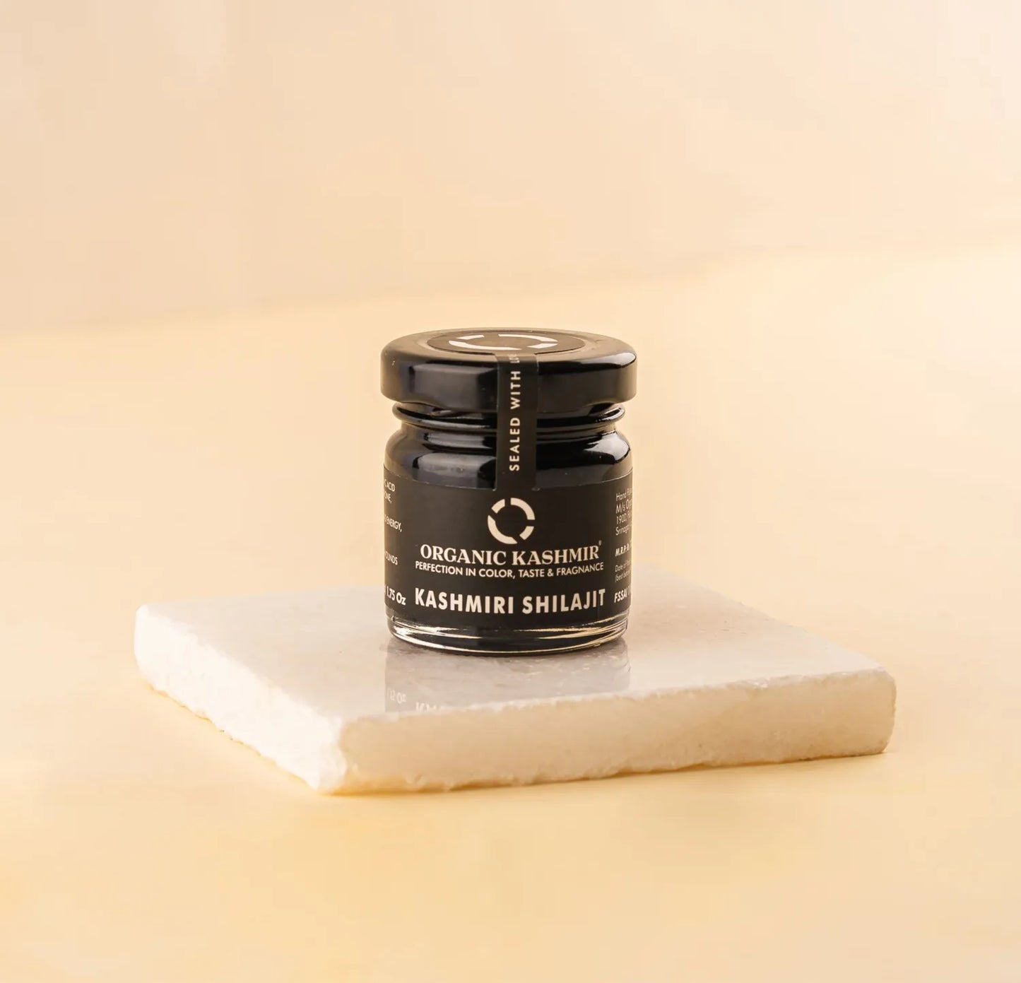 Pure Organic Himalayan Shilajit 50g – Rich in Fulvic Acid, Authentic Resin from Leh Ladakh