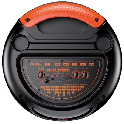 40W, rechargeable speaker, led light, microphone