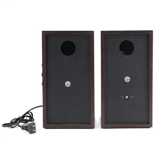 24W, audio system, PC speakers, wood, Crown Micro