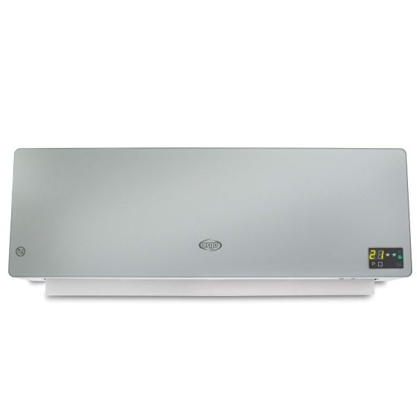 2000W, wall fan heater, Argo Chic Silver