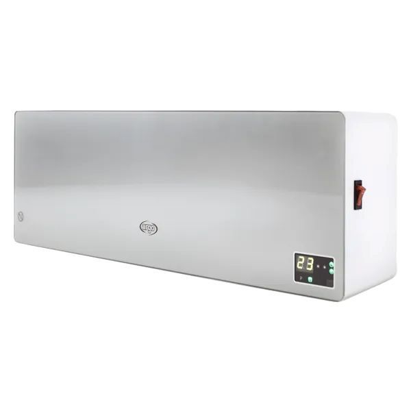2000W, wall fan heater, Argo Chic Silver