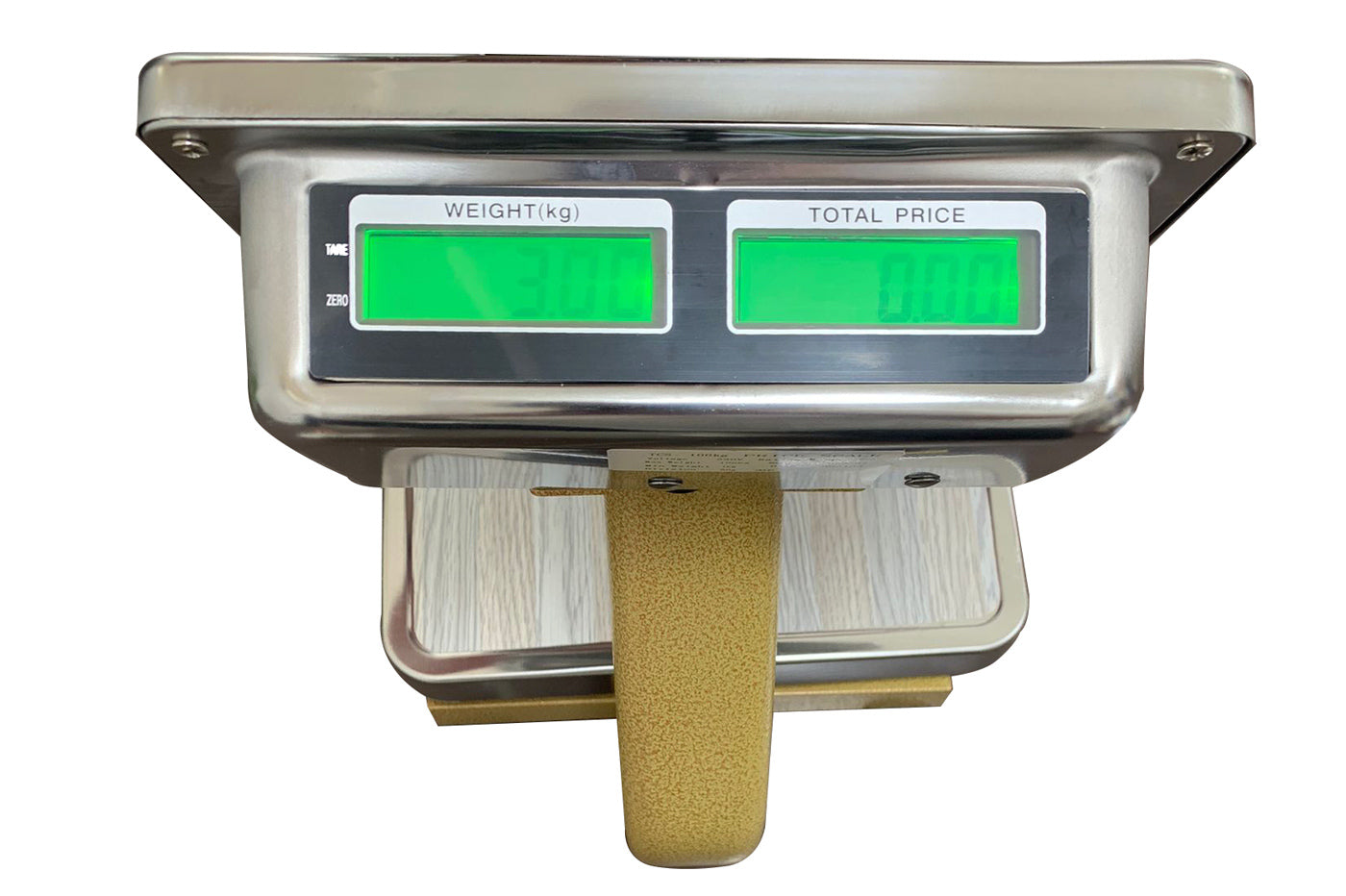 100 Kg Professional digital scale dual display, calculation and price storage *Driwei B35 *