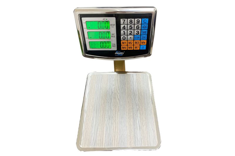 100 Kg Professional digital scale dual display, calculation and price storage *Driwei B35 *