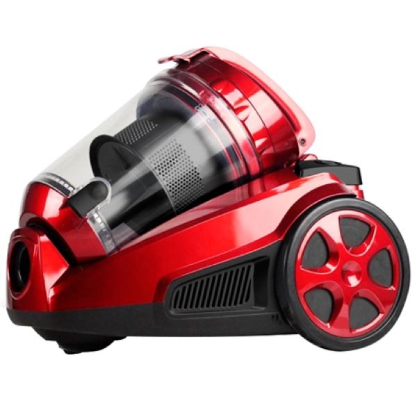 850W, bagless, vacuum cleaner, 5mtr cable, black-red, Royalty Line BSCM1400.60