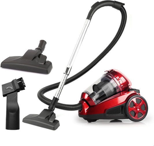 850W, bagless, vacuum cleaner, 5mtr cable, black-red, Royalty Line BSCM1400.60