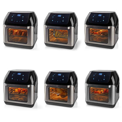 12 liter, digital air fryer, 1500W, Nedis