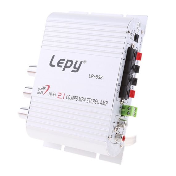 Stereo amplifier Booster 2.1 15Wx2 + 20Wx1 Lepy LP838