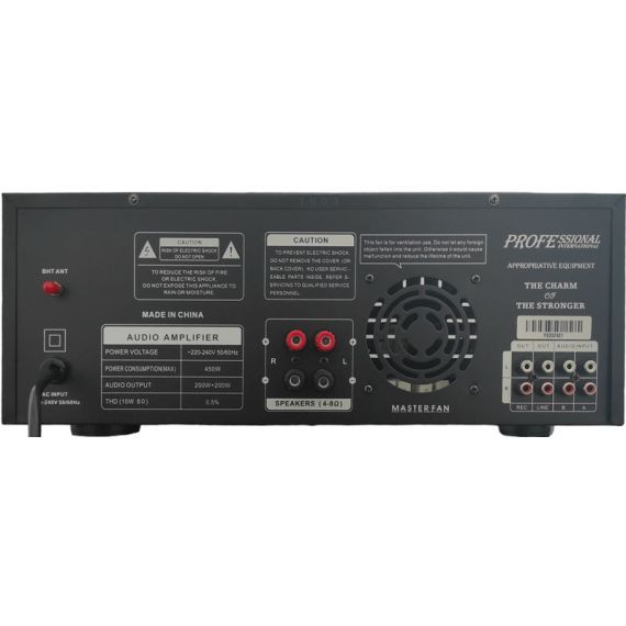 200W+200W, amplifier, equalizer, W919