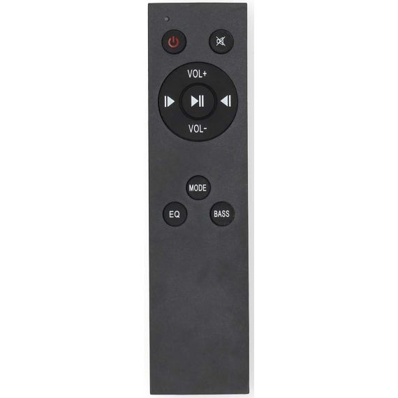 180W, pair, wall speakers, Bluetooth® remote control, Nedis