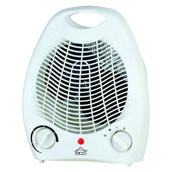1000/2000W Fan Heater, Free-Standing, White, DCG HL9733