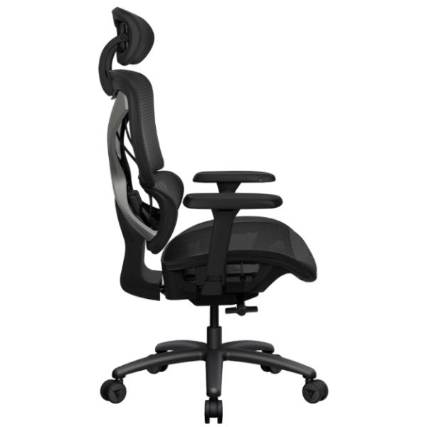 Gaming Chair, Fabric, Black, THUNDERX3 XTC Mesh