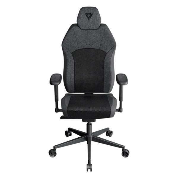 Gaming Chair, Fabric, Black/Grey, THUNDERX3 Solo 360
