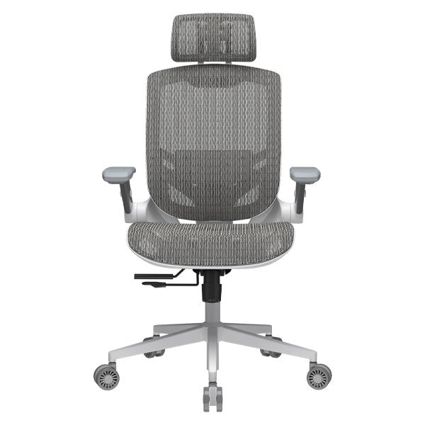 Gaming Chair, Fabric, White/Grey, COUGAR Speeder One