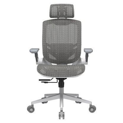 Gaming Chair, Fabric, White/Grey, COUGAR Speeder One