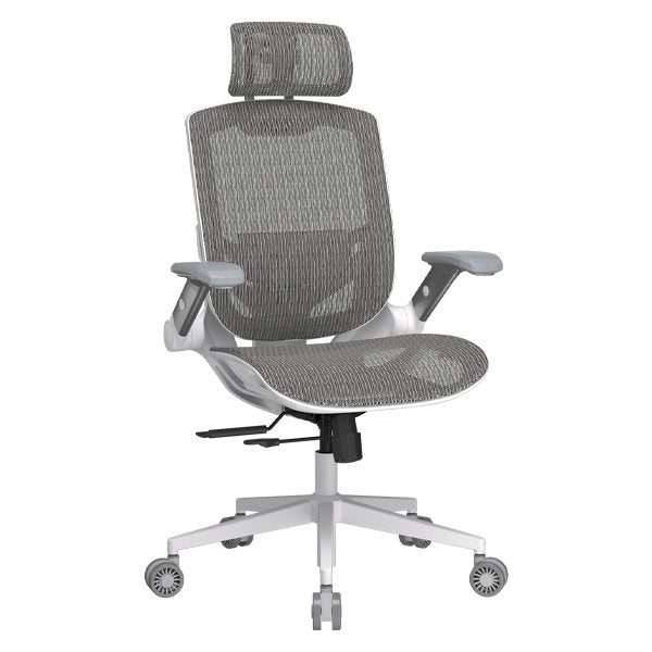 Gaming Chair, Fabric, White/Grey, COUGAR Speeder One