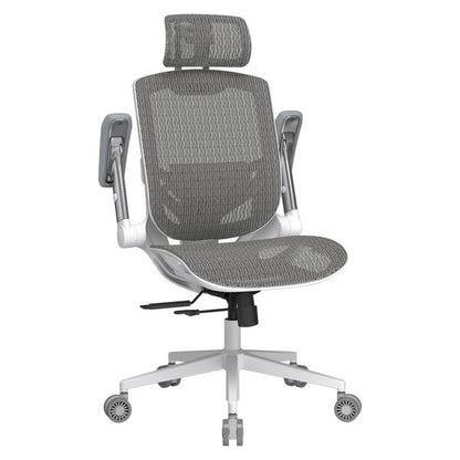 Gaming Chair, Fabric, White/Grey, COUGAR Speeder One