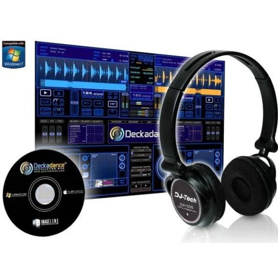 USB headphones for PC DJ-Tech DJH-555