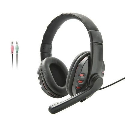 Tucci X6 gaming headset with microphone - Red color
