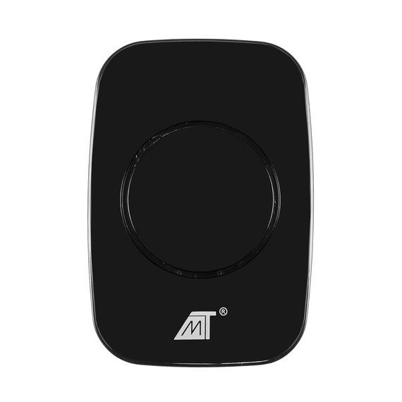 Wireless Doorbell with 60 Sounds, 5 Volume Levels, Black