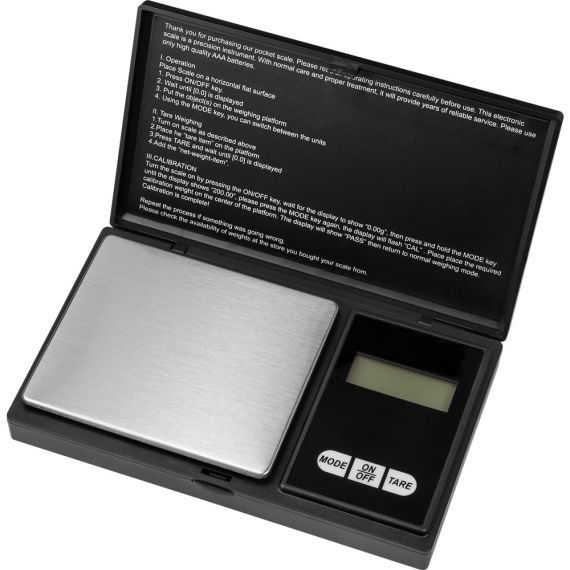 200g capacity, digital pocket scale, 0.01 accuracy