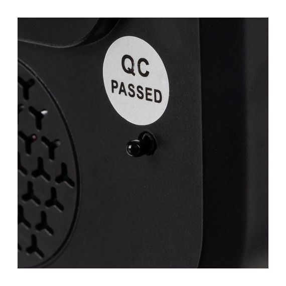Wireless Doorbell with Temperature Display, LCD, Black