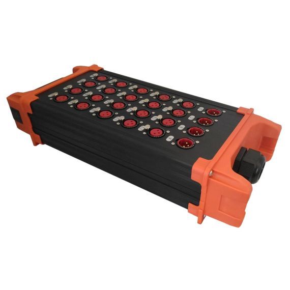 Stagebox, power strip XLR 20/4, Jiasound B7-24