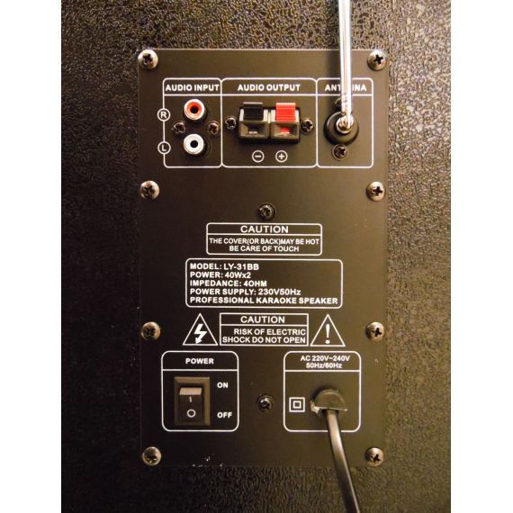 100W, pair , amplified speakers, BT-USB, LY30-B