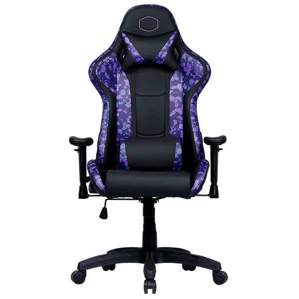 Gaming chair, PU leather, purple, Coolermaster Caliber R1S CAMO
