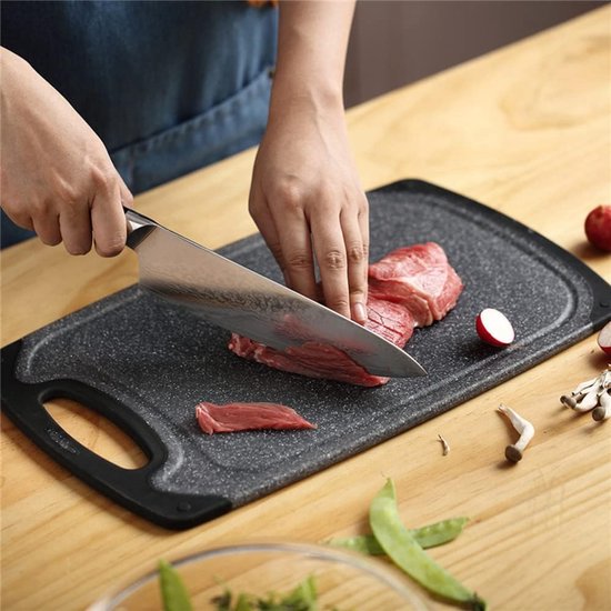 RoyaltyLine CB3PCB Chopping Board Set – 3 Sizes, Non-Slip