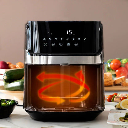 6.5LT, 1700W, air fryer, digital display, Royalty Line