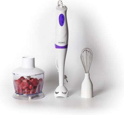 Royalty Line RL-SMS250 Hand Blender Set with Chopper & Whisk
