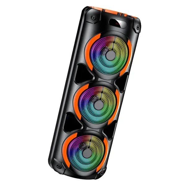 40W, 3*8” Woofer, Portable Speaker, BT, USB/SD