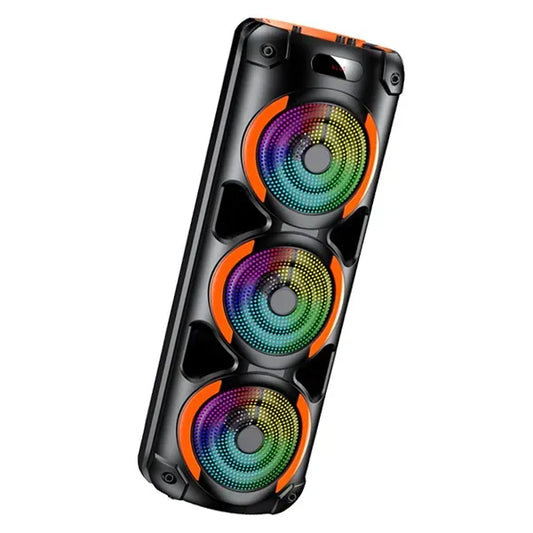 40W, 3*8” Woofer, Portable Speaker, BT, USB/SD