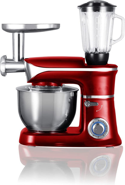 RoyaltyLine PKM1900.7BG 3-in-1 Stand Mixer – 1900W, 6.5L Bowl