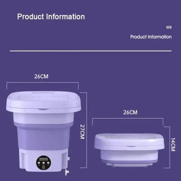 8LT, portable washing machine, Arrango AC60371