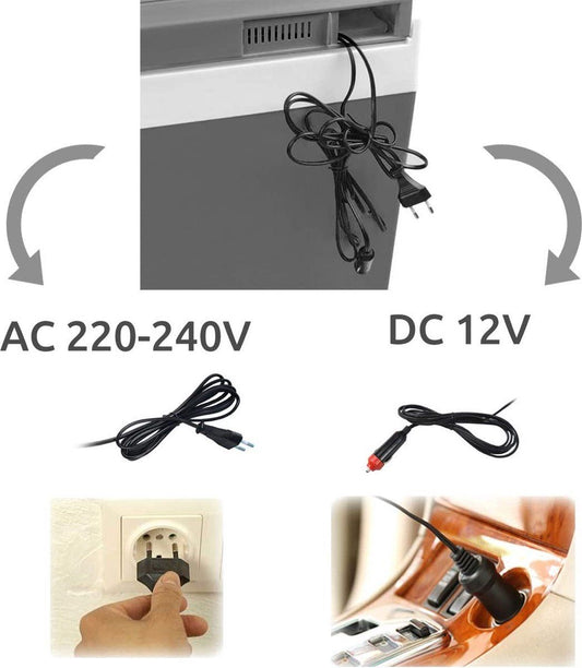 30Ltr, portable fridge, 12V-220V, cool-heat, Royalty Line CB-30