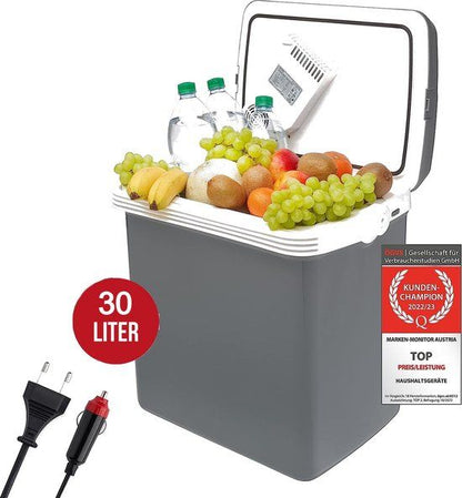 30Ltr, portable fridge, 12V-220V, cool-heat, Royalty Line CB-30