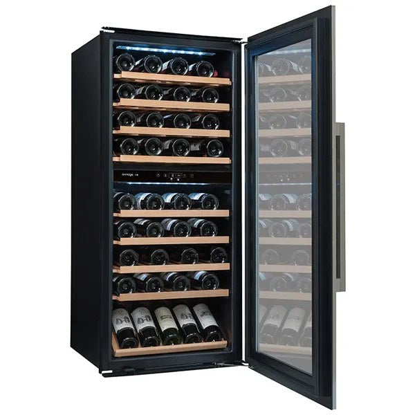 AVINTAGE AVI82CDZA Built-In Wine Cooler – 79 Bottles, Two-Zone