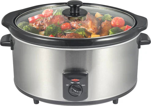 3.5LT, slow cooker, ceramic pot, Royalty Line
