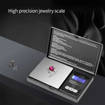Portable, electronic, weighing scale, 001 accuracy, Herzberg HG-04265