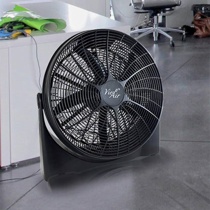 50cm, 80W, Floor Fan, Black, DCG
