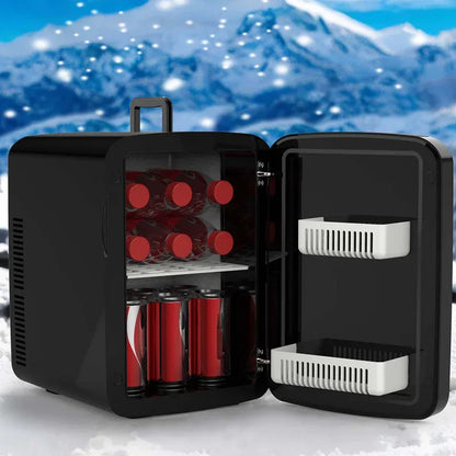 4lt, portable fridge, 12v-220v, Hoomei HM-6548-B