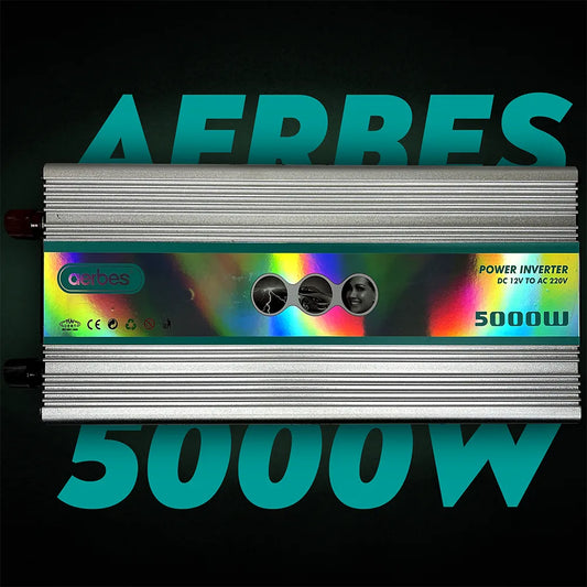 5000 watt, 12v, DC to AC Inverter, Aerbes AB-Q018