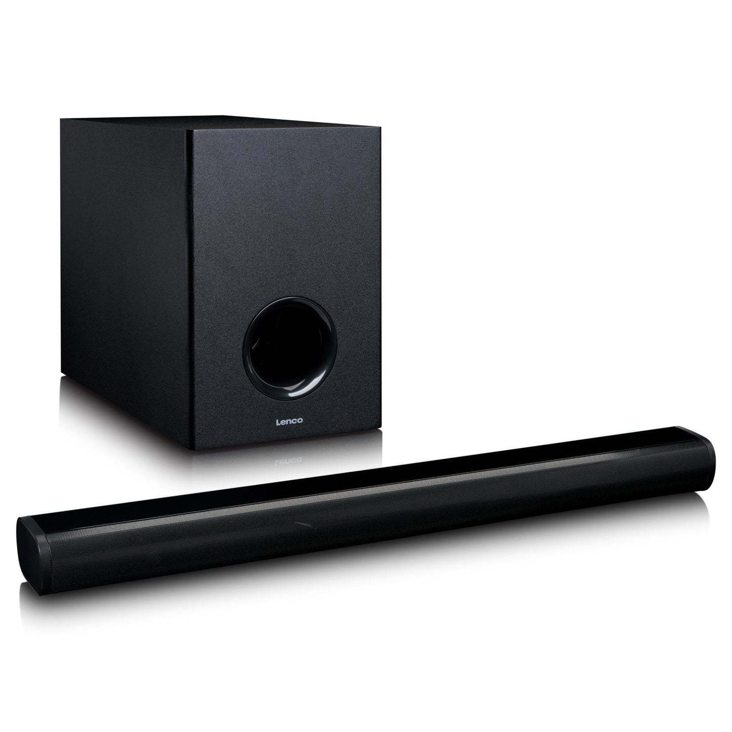 70W, 2.1 Channel Soundbar, Black - LENCO SBW-801BK